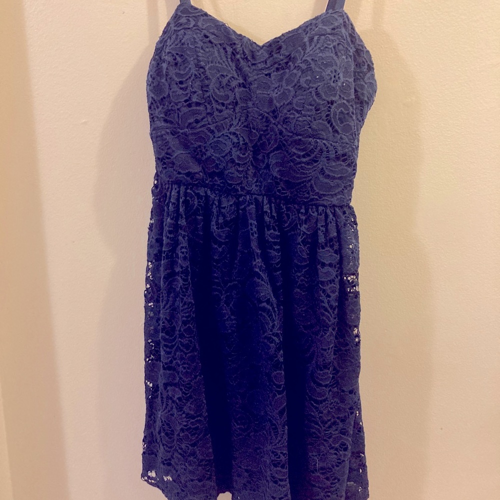 Navy Blue As U Wish Size Small Dress